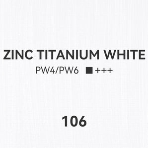 PHOENIX Studio Oil Paint Single Large Tube-Zinc Tit White