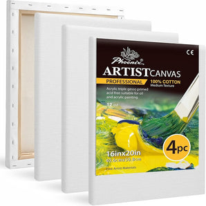 PHOENIX Professional Level Cotton Stretched Canvas