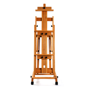 PHOENIX Versatile H-Frame Professional Studio Easel - Light Walnut