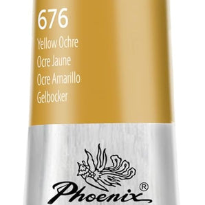 PHOENIX Artist Level Oil Paint Single Tube- Yellow Ochre