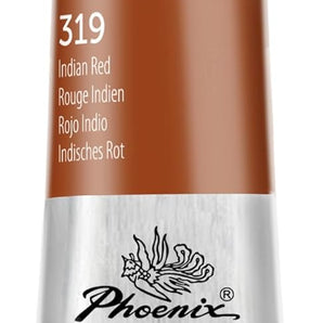 PHOENIX Artist Level Oil Paint Single Tube-Indian Red