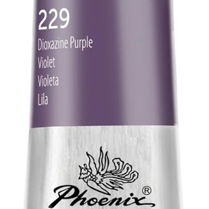 PHOENIX Artist Level Oil Paint Single Tube-Dioxazine Purple