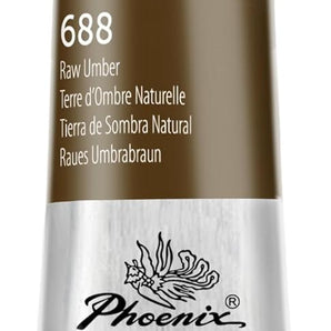 PHOENIX Artist Level Oil Paint Single Tube-Raw Umber