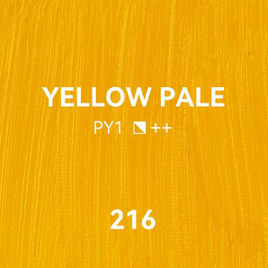 PHOENIX Studio Oil Paint Single Large Tube-Yellow Pale