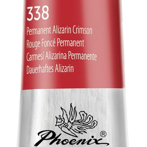 PHOENIX Artist Level Oil Paint Single Tube-Permanent Alizarin Crimson