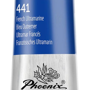 PHOENIX Artist Level Oil Paint Single Tube-French Ultramarine