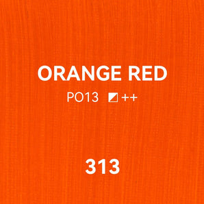PHOENIX Studio Oil Paint Single Large Tube-Orange Red