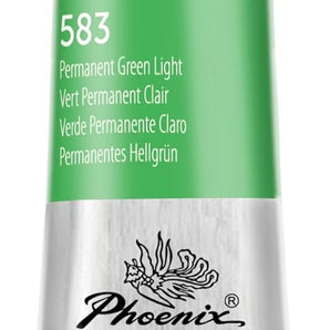 PHOENIX Artist Level Oil Paint Single Tube-Permanent Green Light