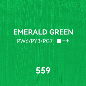 PHOENIX Studio Oil Paint Single Large Tube-Emerald Green