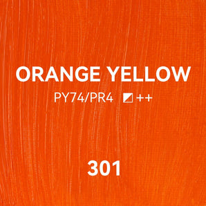 PHOENIX Studio Oil Paint Single Large Tube-Orange Yellow
