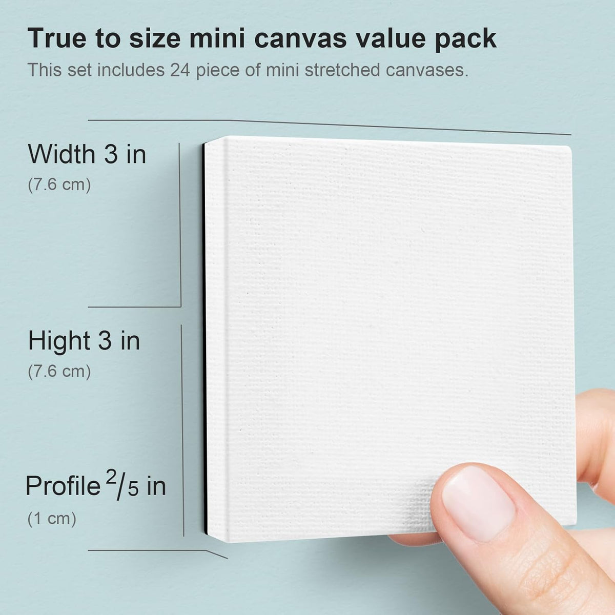 AUREUO Mini Magnetic Stretched Canvas