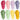 AUREUO Neutral Acrylic Paint Set - 8 Muted Colors, 21ml Tubes