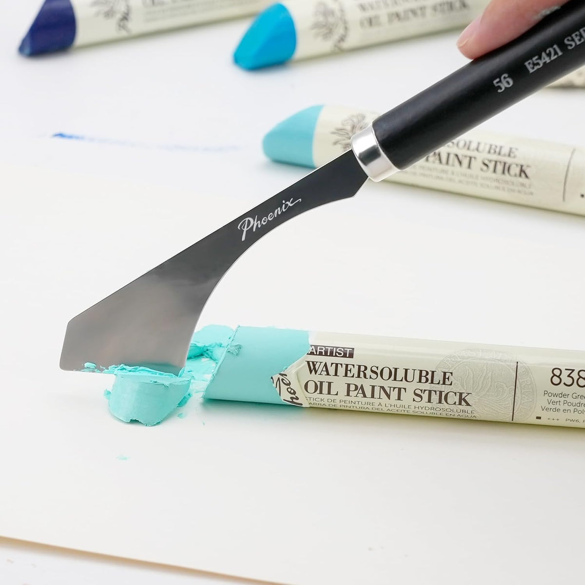 PHOENIX Artist Oil Paint Stick Sets - Large Soft Water-soluble Oil Pastels