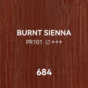 PHOENIX Studio Oil Paint Single Large Tube-Burnt Sienna