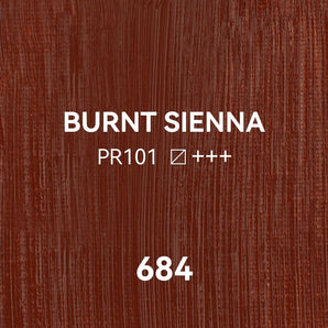 PHOENIX Studio Oil Paint Single Large Tube-Burnt Sienna