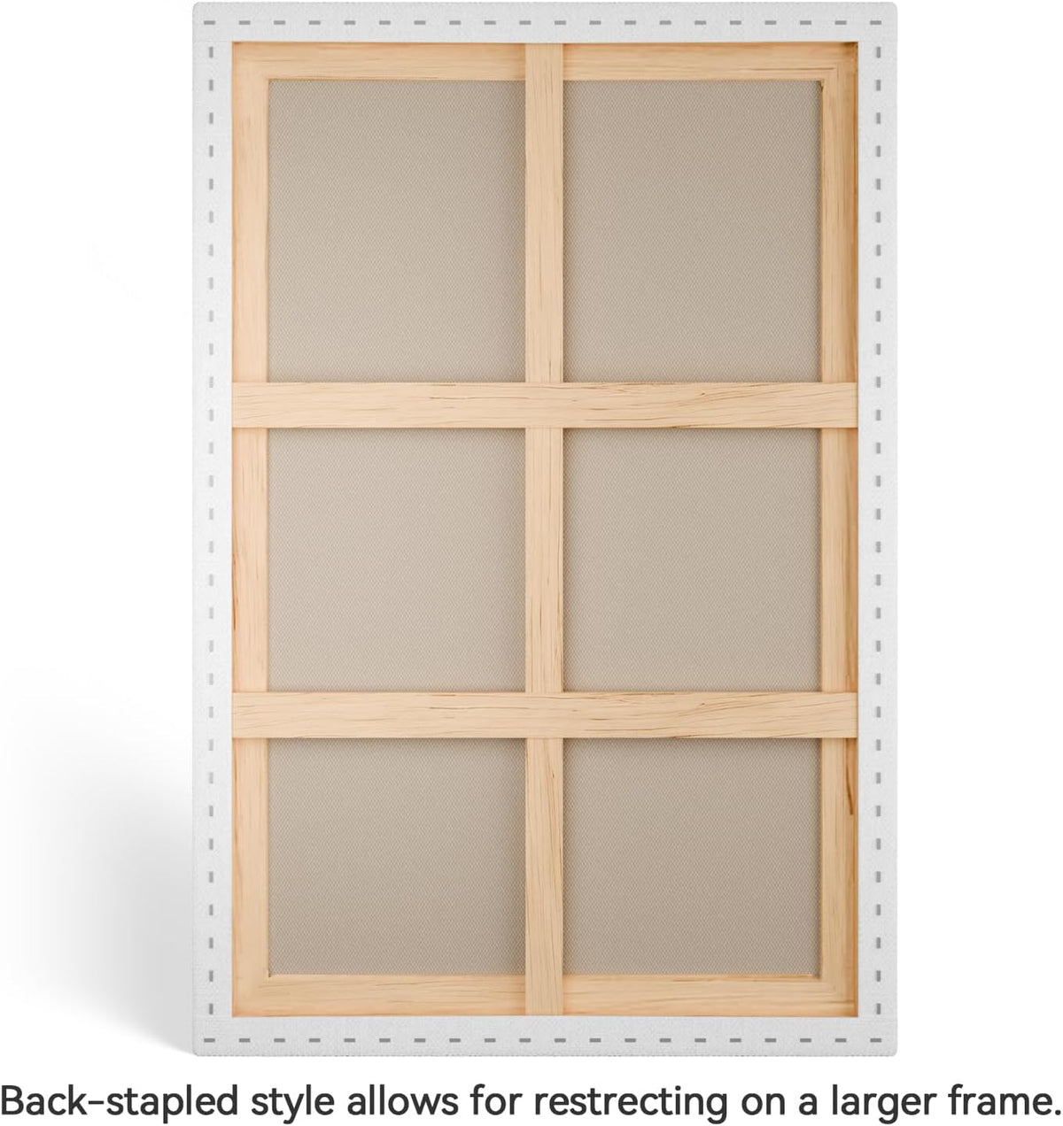 2 Pack PHOENIX 36X36IN Master Heavy Duty Stretched Canvas