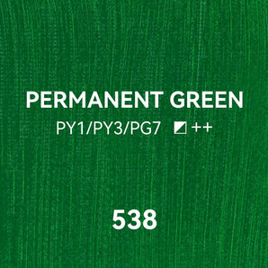 PHOENIX Studio Oil Paint Single Large Tube-Permanent Green