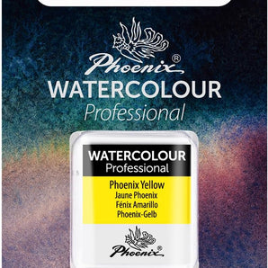 PHOENIX Professional Watercolor Single Half Pans