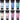AUREUO Galaxy Glitter Acrylic Paint Set 8*21ml Glitter Colors