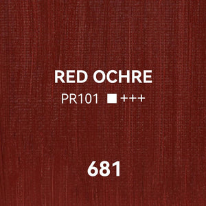 PHOENIX Studio Oil Paint Single Large Tube-Red Ochre