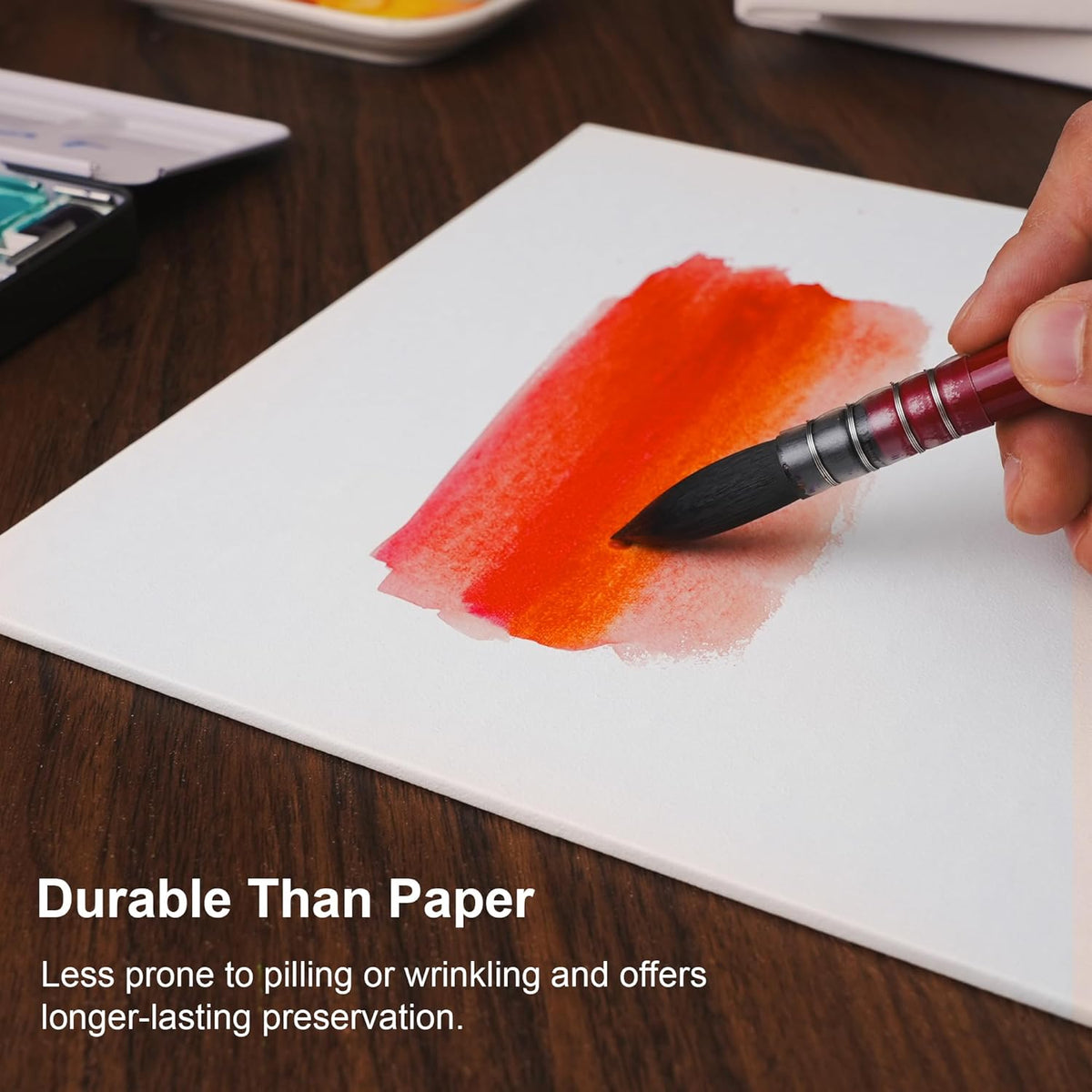 Authentic Cold-Press Paper Feel