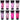 AUREUO Pink Acrylic Paint Set - Matte & Glitter Colors for Crafts