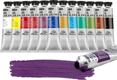 PHOENIX Artist Oil Paint Set – 12 Vibrant Colors, 40ml Tubes
