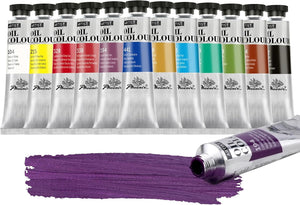 PHOENIX Artist Oil Paint Set – 12 Vibrant Colors × 40ml (PO1240A-C)