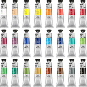 PHOENIX Artist Oil Paint Set - 40ml Tubes Professional Quality Oil Based Paint for Canvas Painting