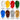 AUREUO Christmas Acrylic Paint Set - 8 Festive Colors, 21ml Tubes