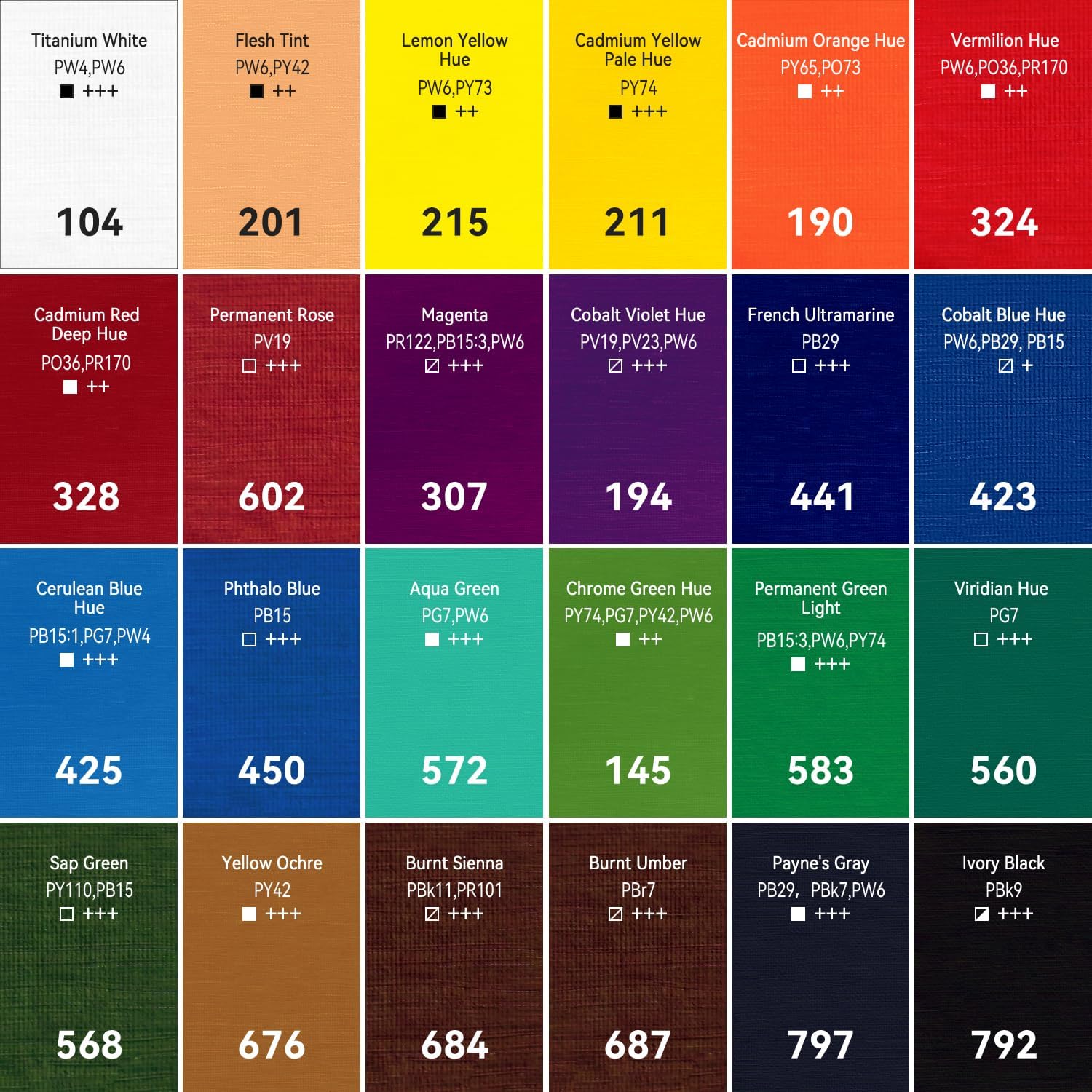 Curated Color Selection