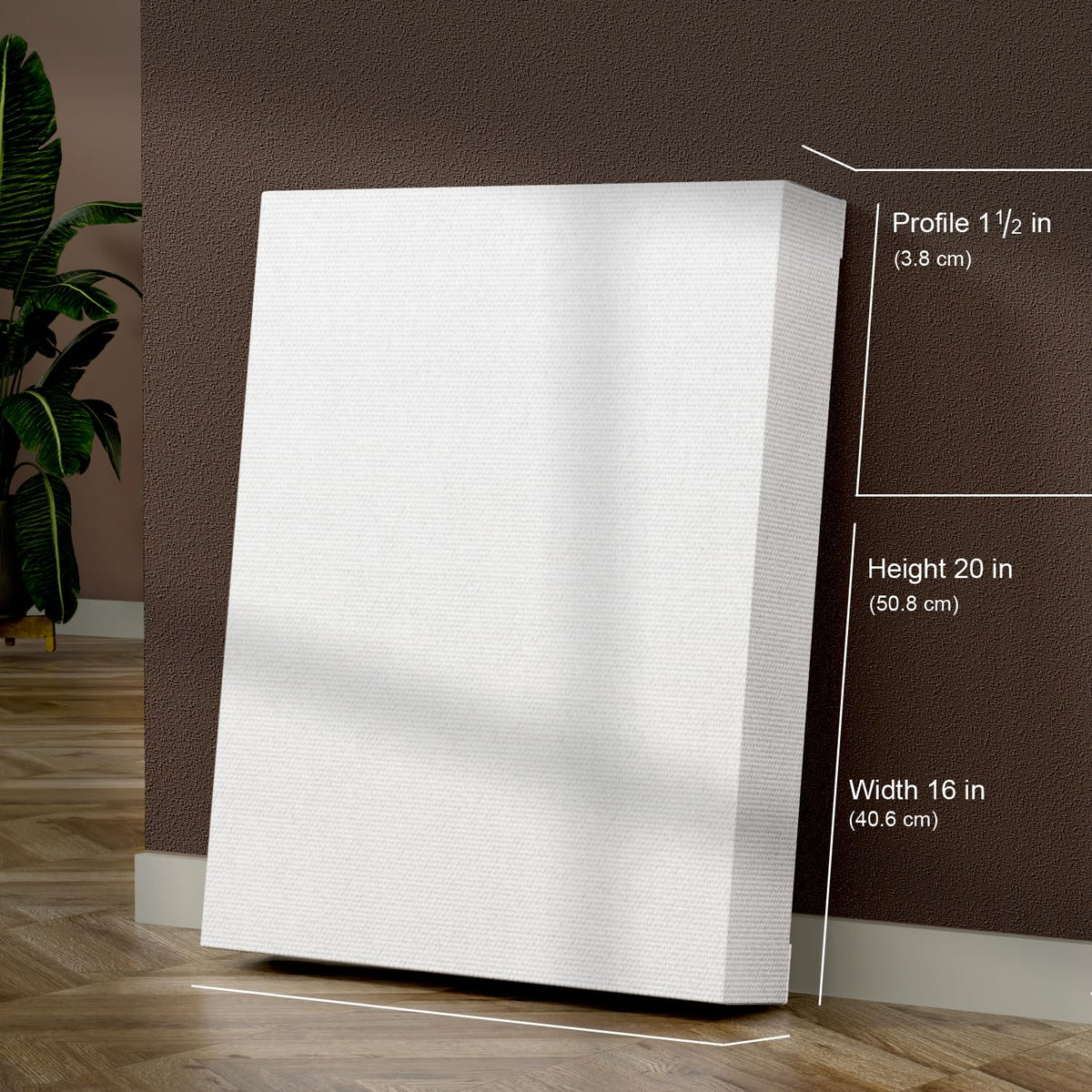 2 Pack PHOENIX 13 Oz Linen Stretched Canvas for Oil & Acrylic Painting 18x24IN