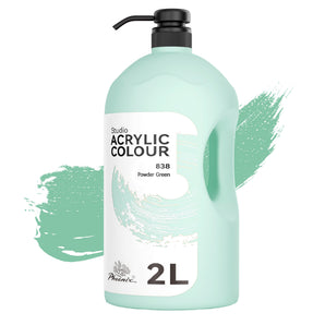PHOENIX Studio Acrylic Paint (2000 ML) - Powder Green