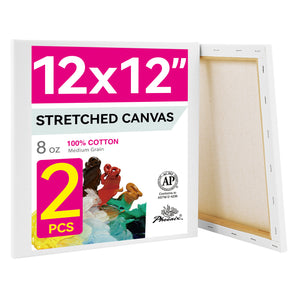 PHOENIX Studio Cotton Stretched Canvas 12X12IN