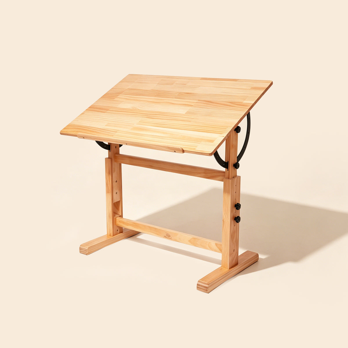 PHOENIX Artist Adjustable Wooden Drafting Table - Natural