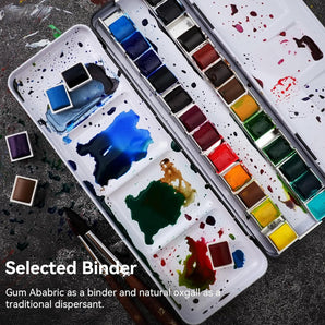 PHOENIX Professional Watercolor Paint Set