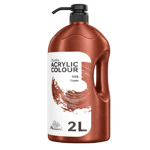 PHOENIX Studio Acrylic Paint (2000 ML) - Copper