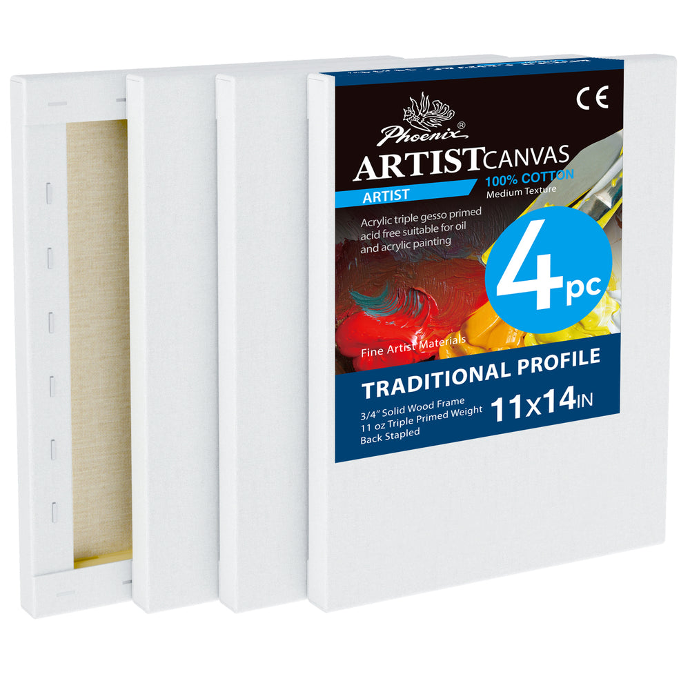 11X14IN / 3/4in / White