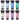 AUREUO Galaxy Glitter Acrylic Paint Set - 8 Twinkle Colors 0.71 Fl Oz / 21ml Tubes Sparkling Art Paints for Crafts Decor Non-toxic Painting Supplies for Artists