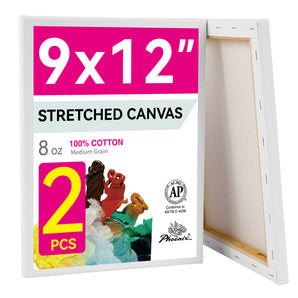 PHOENIX Studio Cotton Stretched Canvas 9X12IN