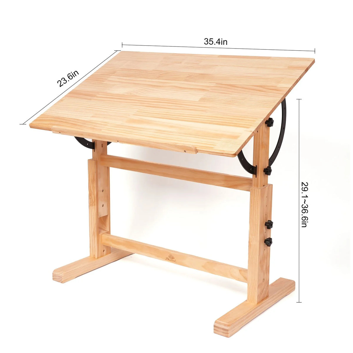 PHOENIX Artist Adjustable Wooden Drafting Table