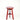 Phoenix Wooden Drafting Stool with Adjustable Height, Dark Walnut