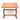 PHOENIX Extra Large Wooden Drafting Table-Light Walnut