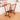 PHOENIX Mobile Wooden Art Print Rack with Wheels for Canvas-Light Walnut
