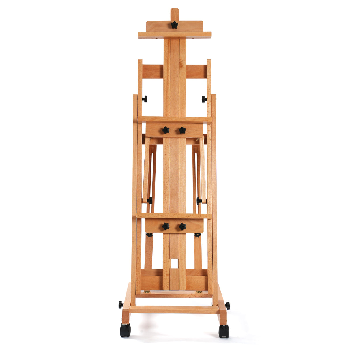 PHOENIX Versatile Studio Natural H-Frame Easel Solid Beech Wood Artist