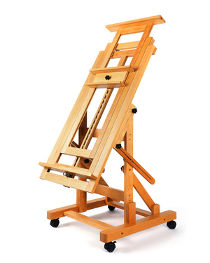 PHOENIX Deluxe Multi-Function Heavy Duty Large Artist Easel - Light Walnut