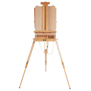 PHOENIX Foldable Solid Beech Wood French Box Easel