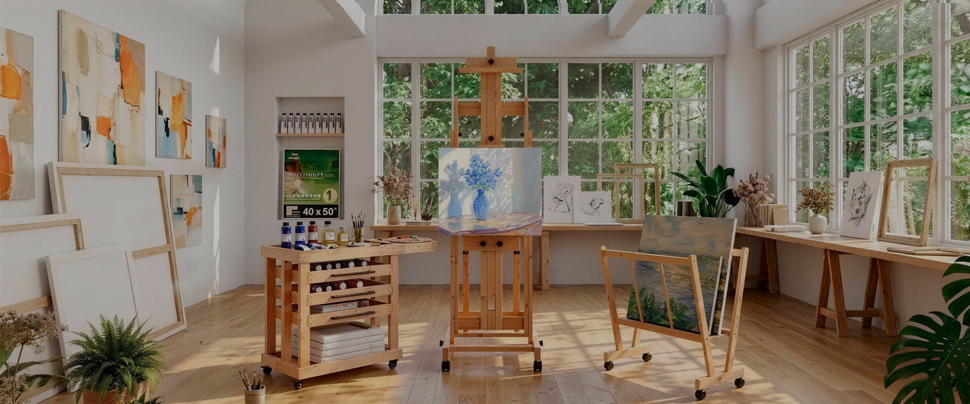 Build Your Home Art Studio