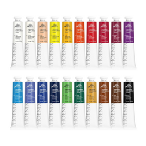 PHOENIX Studio Oil Paint 50ml Set - Professional Oil Based Art Paints for Painting, Gift for Oil Painter