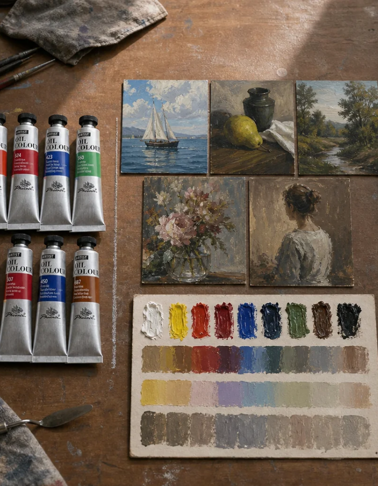 Phoenix Artist Oils vs Winsor Newton: Artist’s 5 Painting Comparison